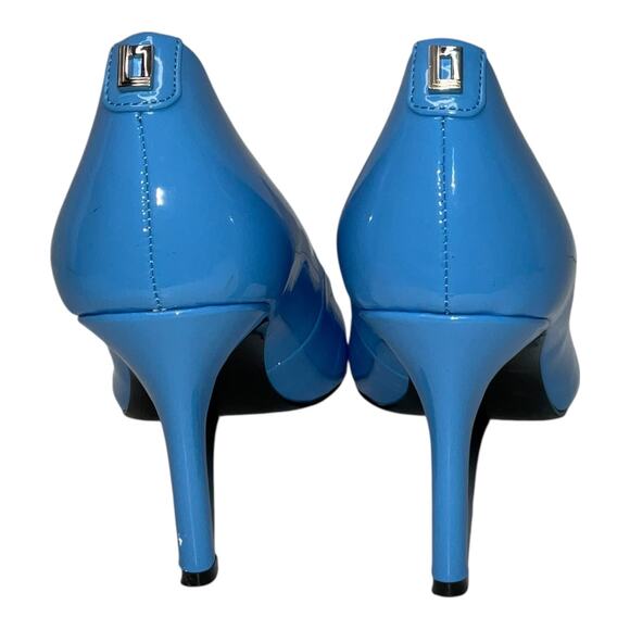 Karl Lagerfeld Women's Royale High Heel Pumps Blue Size 9 1/2 - Picture 3 of 7